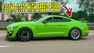 new drag racing wheels for my 1000hp gt500 