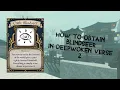 How to Obtain Progress Blindseer Deepwoken Verse 2