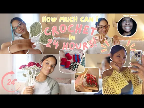 Download MP3 how much can i crochet in 24 hours... | crochet vlog