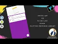 Flutter Provider Notes to do list app tutorial