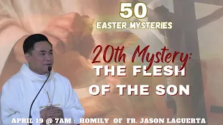 Download 50 Easter Mysteries The 20th Mystery:The Flesh of the Son. - Fr. Jason Laguerta on April 19, 2024 MP3