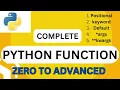 Function in Python Python Functions Explained Complete Guide for Beginners to Advanced