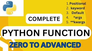 Function in Python Python Functions Explained Complete Guide for Beginners to Advanced