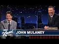 John Mulaney on Wedding to Olivia Munn Letterman Giving His Dad an Emmy New Talk Show on Netflix