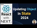 React Js Tutorial Update Array of Objects React Hooks 2024 Updating Objects in State React