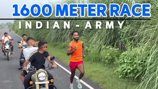1600 METER RACE | Agniveer 1600 Meter Indian Army Race | 1600 मीटर रेस | SENA FACTORY -JDSIR 