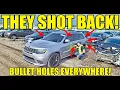 Inside A Creepy Chicago Auto Auction Inspecting Cars Riddled With Bullets Would You Buy One