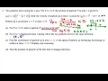 AP Calculus AB FRQ 2017