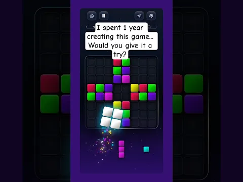 I spent 1 year creating this game... Would you give it a try? #shorts #puzzle