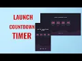 Launch Countdown Timer Frontend Mentor Challenge