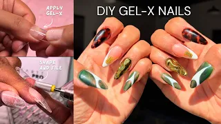 Gel-X Nails tutorial | Step-by-Step Tutorial + 3D Chrome Nail Art