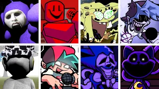 Nocturnal Protocol but Different Characters Sing It 🎶 (FNF Nocturnal Protocol but Everyone Sings It)