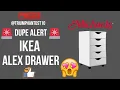 Michael s Dupe for the IKEA Alex 5 Drawer Is it worth the hype