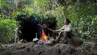Aku Bertahan hidup selama 100 hari di hutan mengolah kepiting sungai dan ayam hutan.