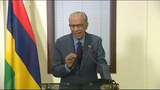 Message à la nation du Premier Ministre, Le Dr Navin Ramgoolam - 13 Octobre 2026