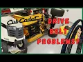 Simple Cub Cadet LTX Mower Drive Belt Upgrade Easy How-to Guide
