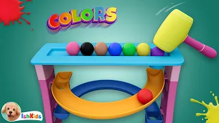 Color Song | Learn Colors With Balls | Kids Songs | IshKids