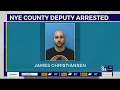 Nye County Sheriff s deputy arrested on child abuse neglect charges