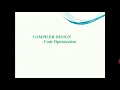 Code Optimization - Local