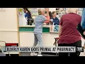 Elderly Karen Goes Primal At A CVS Counter
