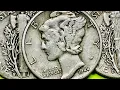 US 1944 and 1945 Mercury Dimes Can Go For 30 000 - United States Coins