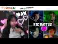 ADU MEKANIK RIZ BERUJUNG KENA MENTAL !! Fake Egirl Trolling ON OME.TV Internasional