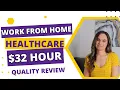 26 - 32 Hour Healthcare Quality Review Work From Home Job With No College Degree Needed USA Only