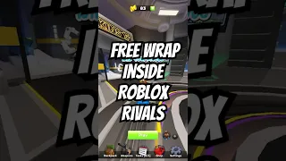 Use This Code To Get A Free Wrap Inside Roblox Rivals
