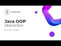 Abstraction Java OOP Concept Explained in Sinhala