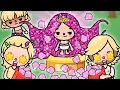 Poor Girl With Special Diamond Hair  | Toca Life Story |Toca Boca