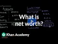 What is net worth Financial goals Financial Literacy Khan Academy
