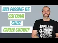 Explaining the CQE Exam and Career Growth using the XY Scatter Plot