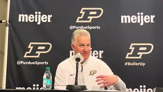 Matt Painter recaps Wisconsin loss I liked their resolve