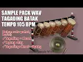 Lagu Sample Pack WAV Tagading Gondang Batak, Tempo 105 bpm #samplepack #tagading #sample #gondang