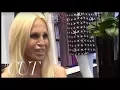 Donatella Versace Interview at the Versace Store