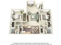 B1 - 1121 sqft floorplan