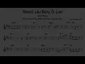 【Solo Transcription】Lester Young - Almost Like Being In Love