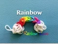 EASY Rainbow Loom Rainbow Charm