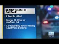 Deadly Crash In Oakdale