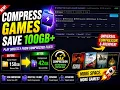 FREE UP GAME SPACE Universal Game Compressor Repacker Tool Lossless Play From Compressed Files