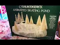 Dept 56 Snowbabies Animated Skating Pond