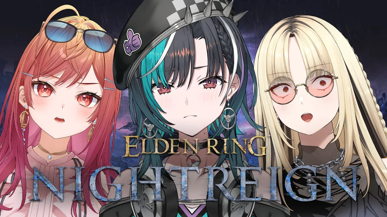 【ELDEN RING NIGHTREIGN】先輩と同期といざリムベルドへ！！！※ネタバレあり【一条莉々華 虎金妃笑虎 輪堂千速 / #hololivedev_is  #FLOWGLOW 】