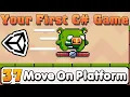Unity C Basic Part 37 Player move on Moving Platform