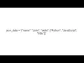 Parsing JSON Explained JSON Parsing in Python for Beginners