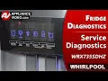 Whirlpool Refrigerator - Service Diagnostics Troubleshooting Error Codes by Factory Technician