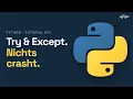 Python Tutorial Try Except Deutsch