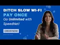 Finally Unlimited Rural Internet with No Contracts - SpeedNet