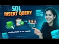 SQL INSERT INTO Statement How to Insert Data in SQL Table Hindi SQL Course