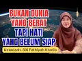 Download Lagu HATI GELISAH? BEGINI CARA MENENANGKAN HATI MENURUT ISLAM || USTADZAH SITI FATHIYAH KHOTIB