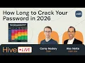 How Long to Crack Your Password in 2026 bcrypt GPUs Hive Live